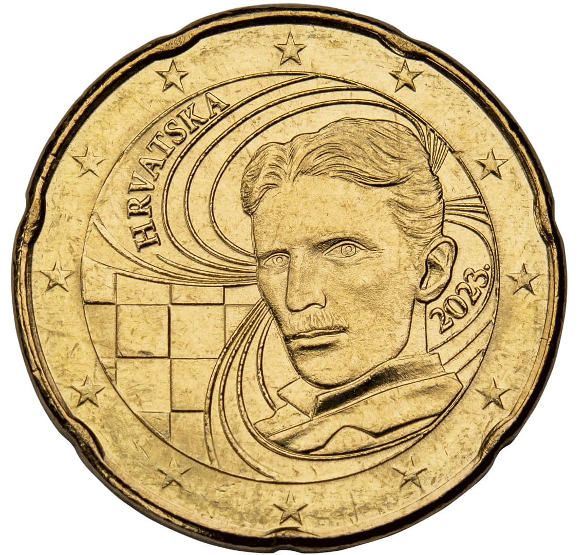 Chorvatsko, mince 20 centů