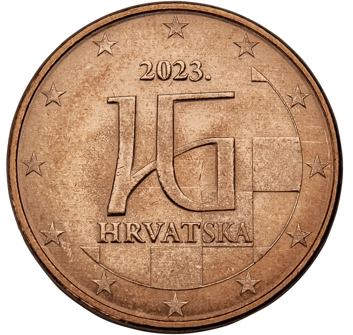 Chorvatsko, mince 5 centů