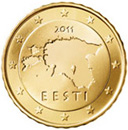 Estonsko, mince 10 centů