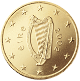 Irsko, mince 50 centů