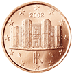 Itálie, mince 1 cent