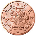 Litva, mince 2 centy