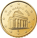 San Marino, mince 10 centů