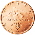 Slovensko, mince 2 centy