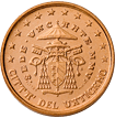 Vatikán, mince 1 cent
