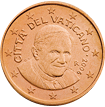 Vatikán, mince 1 cent