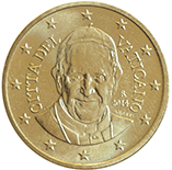 Vatikán, mince 50 centů