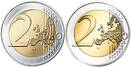 Společná strana dvoueurové mince