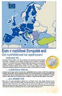 Obrázek: Leták EK - Euro v rozšířené Evropské unii
